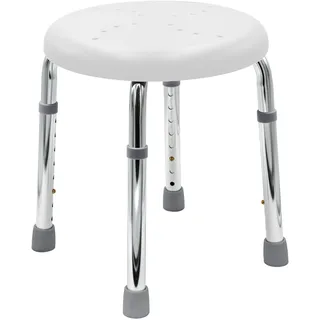 RIDDER Bad-Hocker Go Duschhocker höhenverstellbar weiß 50x34,9-52,5 cm