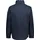 Regenjacke Schwarz Blau 48