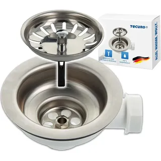 tecuro Ø 114 mm (3 1/2 Zoll) x Abgang seitlich 1 Zoll 25 mm)
