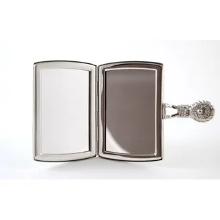 Taschenspiegel klappbar silber - Makeup Spiegel - Step Paris