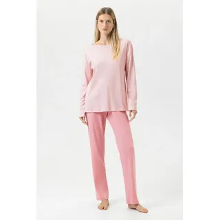 MEY Simple Stripes Pyjama Rosa 42