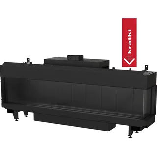Gaskamin KRATKI LEO 200 rechts Propan Ø 130/200 12,5 kW