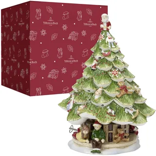 Villeroy & Boch Dekofigur Tannenbaum mit Kindern Christmas Toys Memory bunt
