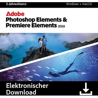 Adobe PHSP & PREM ELEMENTS 2026 3Y - [Multiplattform]