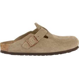 Birkenstock Boston Weichbettung Veloursleder taupe 38