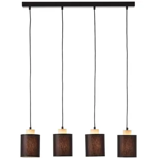 Brilliant Vonnie 4-flg. 80 cm schwarz/holz