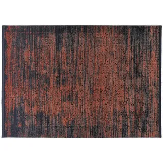 Teppich , orange , Synthetische Fasern , Maße (cm): B: 136 H: 0,8