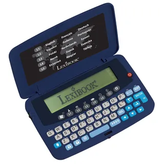 Lexibook, 15-Sprachen-Übersetzer, NTL1570 | Euro-Umrechner, Batteriebetrieben