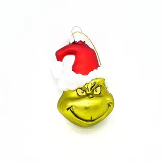 Figurative Kugel "The Grinch" Portrait
