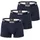 Boss Power Boxershorts 3 Einheiten Open Blue L