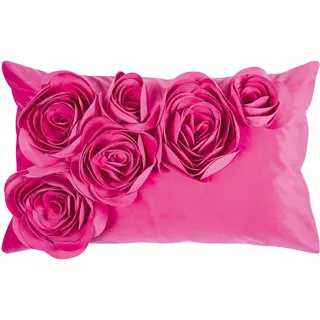 PAD Floral Kissenhülle 30 x 50 cm Pink