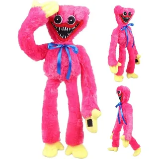 HUGGY WUGGY KISSY MISSY 80 CM Maskottchen Kuscheltier Plüsch Puppe Poppy Playtime Rosa
