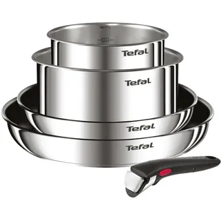 Tefal Ingenio Emotion Set 5-tlg. Pfanne 24 cm + 28 cm + Kasserolle 16 cm + 20 cm + abnehmbarer Griff