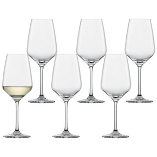 SCHOTT-ZWIESEL Weißweinglas Taste Weißweingläser 356 ml 6er Set, Glas weiß