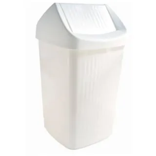 Teko-plasik /Bekaform Schwingdeckeleimer 25 l Weiß