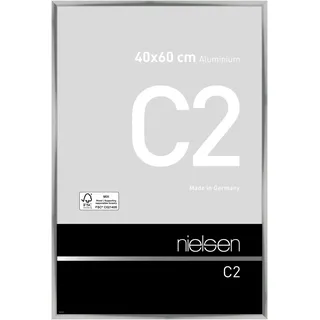 Nielsen Bilderrahmen C2 Aluminium Silber 40x60 cm 1 St.