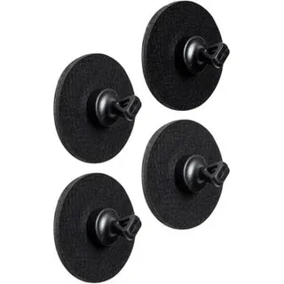 silwy Flex Magnet-Pins, inkl. Metall-Nano-Gel-Pads schwarz
