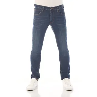 Lee® Slim-fit-Jeans Herren Jeanshose Luke Slim Fit Tapered Denim Hose mit Stretch blau 32W / 34L