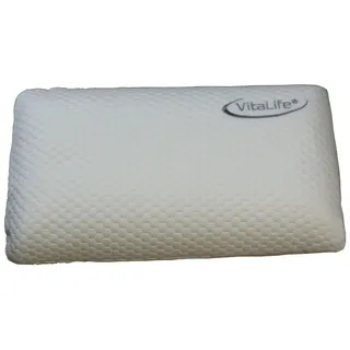 Vitalife Reisekissen Vital Life Orthopädisches Viscoschaum Reisekissen Nackenkissen Nackens, 1-tlg. weiß