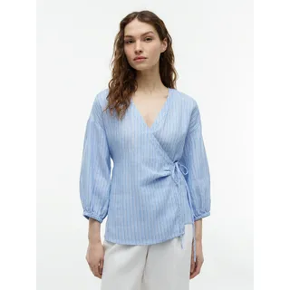 Tommy Hilfiger Wickelbluse blau 40