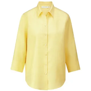 Long-Bluse 3/4-Arm Eterna gelb, 46
