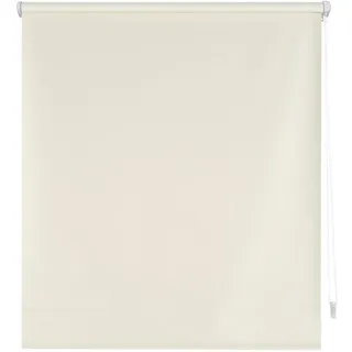Decorblind | Verdunkelungsrollo, glatt, ohne Werkzeug und ohne Bohren, Maße Rollo: 52 x 180 cm Breite x Länge/Maße Stoff: 49 x 175 cm, einfarbig, beige, Jalousien für Fenster