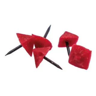 Kopschitz Kerzen Osternägel, Rot, Paraffin, 3.5x3.5x3.5 cm, Dekoration, Osterdeko