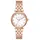 Edelstahl 34 mm rosegold
