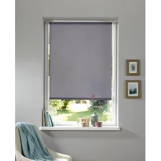 OTTO home Seitenzugrollo Themse-Uni 45 x 150 cm grau