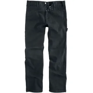 Dickies Jeans - Duck Canvas Carpenter Pant - 31 bis 38 - für Männer - Größe 31 - schwarz - 31