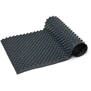 Garronda Noppenfolie für Hochbeet 0,5 x 2,5 m im Garten aus HDPE 400 g/m2 Drainagefolie als Hochbeet Einlage Schutzfolie gegen Feuchtigkeit mit Noppenstruktur GD-0182