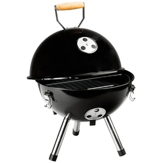 Gravidus Holzkohlegrill Mini Kugelgrill Holzkohle Picknick Camping