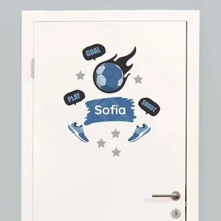 Klebekerlchen - Tür-Sticker für dein Kinderzimmer - Sport Handball
