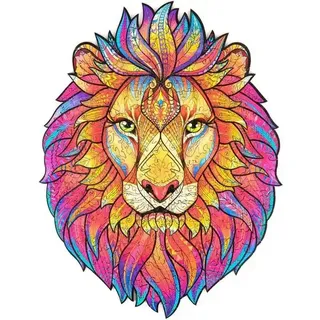 Unidragon Konturenpuzzle Holzpuzzle, Puzzleteile, Größe S