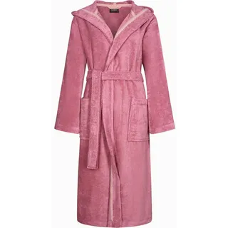 CAWÖ Bademantel Luxury Basics Kapuze Rosa M