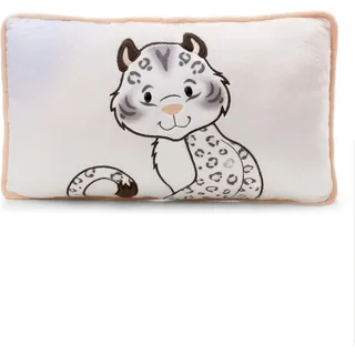 NICI Kissen Schneeleopard Eleni 43 x 25 cm Grün