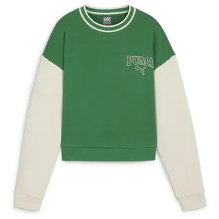 Puma SQUAD Sweatshirt Grün/Weiß S