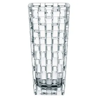 Nachtmann Bossa Nova, Vase in quadratischer Form, Glas, Transparent, Tisch, Drinnen, 200 mm - Transparent