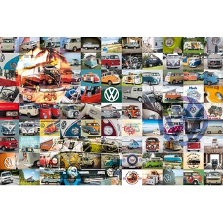 Ravensburger Puzzle 16018 - 99 VW Bulli Moments - 3000 Teile VW Puzzle für Erwachsene und Kinder ab 14 Jahren