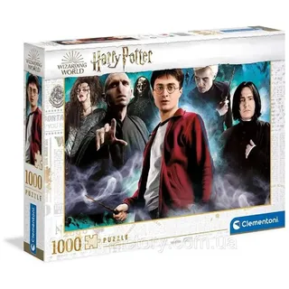 Clementoni® Puzzle Harry Potter Puzzle 1000 Teile Erwachsenenpuzzle Familie Geschenkidee, 1000 Puzzleteile, 1 x Puzzle Geschenk für Mädchen Jungen Kinder Puzzle bunt