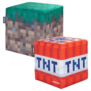 Minecraft Sitzwürfel Minecraft Textil 35 x 35 x 35 cm Mehrfarbig