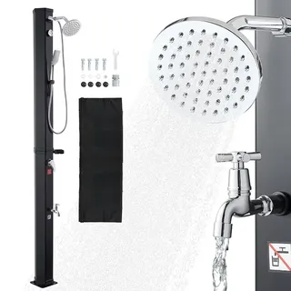 Vevor Solardusche Schwarz 2290 mm