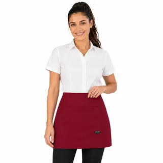 PALLTEX Amaya Vorbinder Unisex Vorbinder Männer Kurz Vorbinder Damen Kurz Schürze Damen Schürze Herren für Kochen Basteln Malen Backen - Einheitsgröße