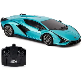 CMJ RC Cars RC-Auto Lamborghini Sián FKP 37 CH RTR blau (1:24)