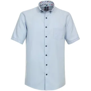 Redmond Freizeithemd Kurzarm Uni Comfort Fit - L