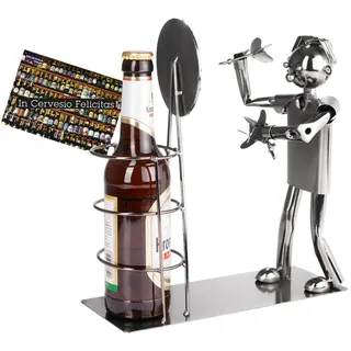 Brubaker Bierflaschenhalter Darts Meisterschaft - Metall Skulptur