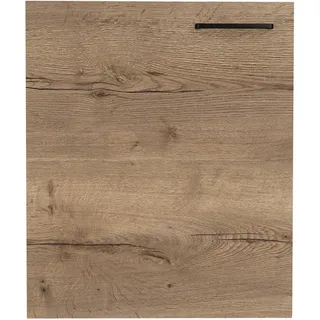 Nobilia Küchenschrankfront Structura, Eiche dunkel, Holzwerkstoff, 60x72x1.9 cm, Blauer Engel, Pefc, Goldenes M, Made in Germany, DGM-Klimapakt, Küchen, Küchenmöbel, Küchenschränke, Küchenunterschränke