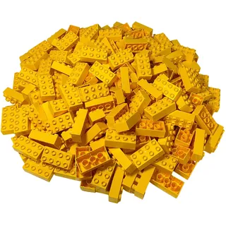 LEGO® DUPLO® 2x4 Steine Bausteine Gelb - 3011 - Teile 100x