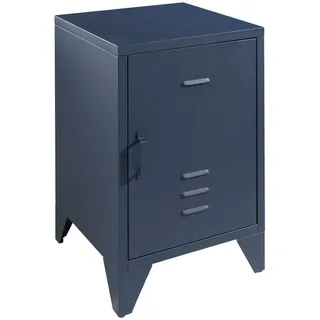 Vipack Nachtschrank Bronxx 40 x 60 x 40 cm Blau