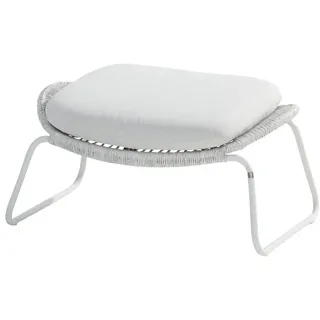 4 SEASONS OUTDOOR Gartenhocker Delano Edelstahl Light Grey
